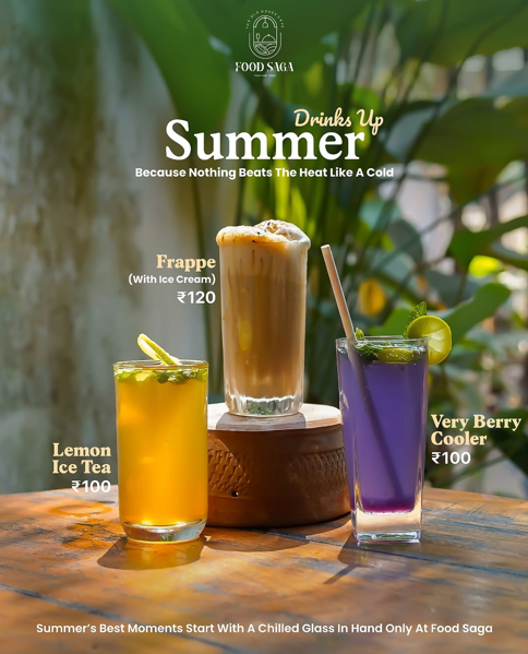 Seasonal summer drinks collection